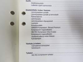 Sisu kuorma-autot - Huolto-ohje - Premium-ohjaamon ilmastointilaite -korjaamokirjasarjan osa