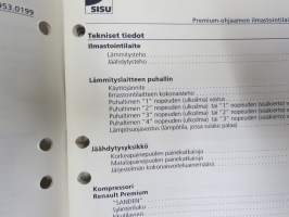 Sisu kuorma-autot - Huolto-ohje - Premium-ohjaamon ilmastointilaite -korjaamokirjasarjan osa