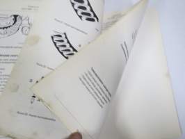 Sisu kuorma-autot - Huolto-ohje - FRMP - 10 Kevyttelin etummaisen akselin vetopyörästö -korjaamokirjasarjan osa