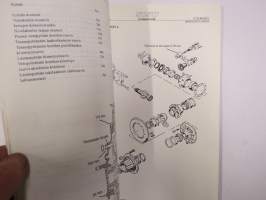 Sisu kuorma-autot - Huolto-ohje - CTR Taka-akselisto -korjaamokirjasarjan osa
