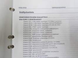 Sisu kuorma-autot - Huolto-ohje - Sähköjärjestelmä E11 / 12 / 18 Euro 3 -korjaamokirjasarjan osa