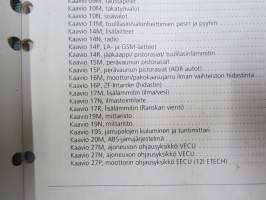 Sisu kuorma-autot - Huolto-ohje - Sähköjärjestelmä E11 / 12 / 18 Euro 3 -korjaamokirjasarjan osa