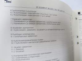 Sisu kuorma-autot - Huolto-ohje - ZF Ecosplit-vaihteistot 16 S 221, 16 S 181, 8 S 181 -korjaamokirjasarjan osa