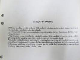 Sisu kuorma-autot - Huolto-ohje - DTP taka-akselisto -korjaamokirjasarjan osa