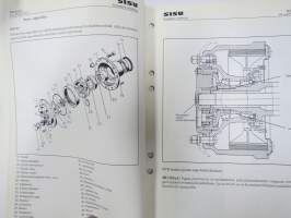 Sisu kuorma-autot - Huolto-ohje - DTP taka-akselisto -korjaamokirjasarjan osa
