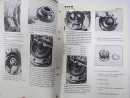 Sisu kuorma-autot - Huolto-ohje - DTP taka-akselisto -korjaamokirjasarjan osa