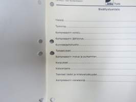 Sisu kuorma-autot - Huolto-ohje - Kompressori TU-FLO 750 -korjaamokirjasarjan osa