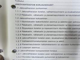 Sisu kuorma-autot - Huolto-ohje - Jakovaihteisto VG-1600/2000 -korjaamokirjasarjan osa