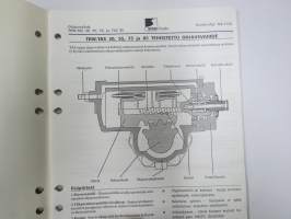 Sisu kuorma-autot - Huolto-ohje - Ohjausvaihde TRW TAS 30, 55, 75, 85 -korjaamokirjasarjan osa