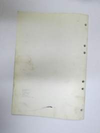 Sisu kuorma-autot - Huolto-ohje - Ohjausvaihde TRW TAS 30, 55, 75, 85 -korjaamokirjasarjan osa