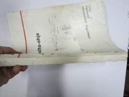 Sisu kuorma-autot - Huolto-ohje - Celect Plus -järjestelmän vianhaku osa I -korjaamokirjasarjan osa