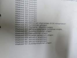 Sisu kuorma-autot - Huolto-ohje - Celect Plus -järjestelmän vianhaku osa I -korjaamokirjasarjan osa