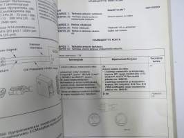 Sisu kuorma-autot - Huolto-ohje - Celect Plus -järjestelmän vianhaku osa I -korjaamokirjasarjan osa