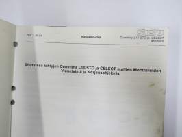 Sisu kuorma-autot - Huolto-ohje - L-10 Celect ja STC moottorien korjaamo-opas -korjaamokirjasarjan osa
