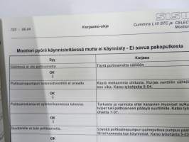 Sisu kuorma-autot - Huolto-ohje - L-10 Celect ja STC moottorien korjaamo-opas -korjaamokirjasarjan osa
