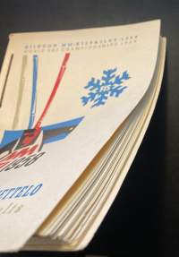 Hiihdon MM-kilpailut 1958 Lahti : Virallinen tulosluettelo = World Ski Championships 1958 : Official List of Results