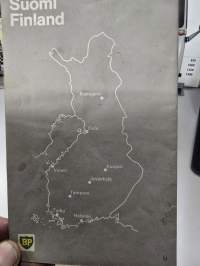 BP Suomi kartta. 1971