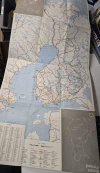 BP Suomi kartta. 1971