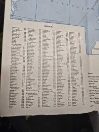 BP Suomi kartta. 1971