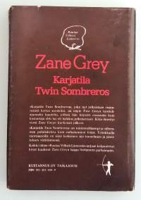 Karjatila Twin Sombreros. ( Lännenromaanit)