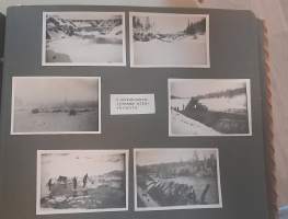 Valokuvakansio Uusi-Värtsilän sulattimon työstä.