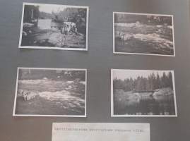 Valokuvakansio Uusi-Värtsilän sulattimon työstä.