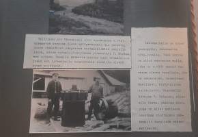 Valokuvakansio Uusi-Värtsilän sulattimon työstä.