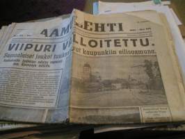 aamulehti  sunnuntaina  elokuun  31 pnä 1941