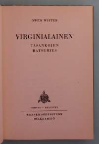 Tasankojen ratsumies.  ( Lännenromaanit, western-genre,  )