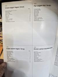 Husgvarna 40 / 45 käyttöohje.