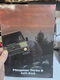 Pinzgauer turbo D 4 x 4 ja 6 x 6 myyntiesite.