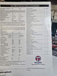 Talbot GL &amp; GLS myyntiesite