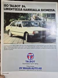 Talbot  solara GL ja GLS myyntiesite