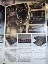 Talbot  solara  GL ja GLS lisävaruste luettelo.