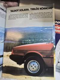 Talbot  solara  GL ja GLS 1983