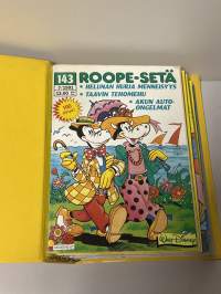 Roope-sedän vuosikerta no 1-12 1991   Kansio mukana