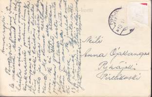 Postikortti - Elon aika on tullut. (Kortin taiteilija: Liimatainen)