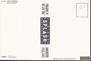 Postikortti - Jimi Hendrix Astro Man. (X419). Kulkematon.