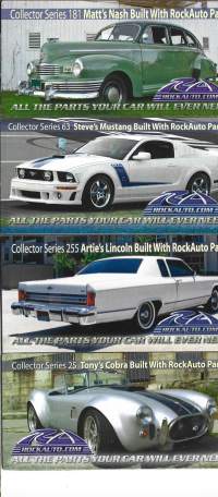 Rock Auto Parts  jääkaappimagneetti 5x10 cm 4 eril