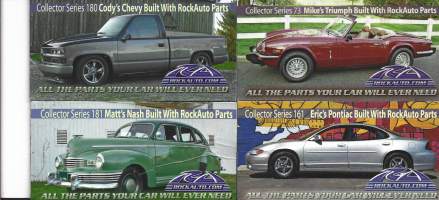 Rock Auto Parts  jääkaappimagneetti 5x10 cm 4 eril