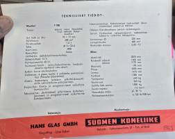 Glas isar T 700 myyntiesite