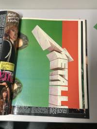 Suosikki 1988 no 13  sisältää julisteet Kylie Minogue, Sabrina, Metallica sekä Joey Tempest
