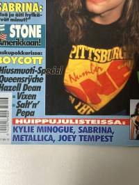 Suosikki 1988 no 13  sisältää julisteet Kylie Minogue, Sabrina, Metallica sekä Joey Tempest