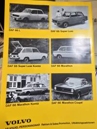 DAF 66 esittely lehti 1973