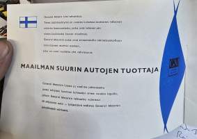 Generals motors autonäyttely keväällä 1955