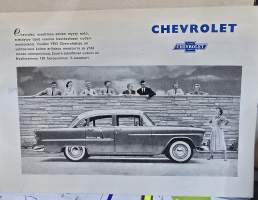 Generals motors autonäyttely keväällä 1955
