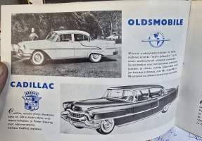 Generals motors autonäyttely keväällä 1955