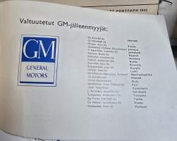 Generals motors autonäyttely keväällä 1955