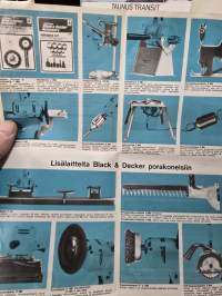 Black &amp; Decker myyntiesite ja käyttöohje.