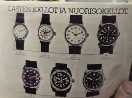 Timex kello myyntiesite 1978